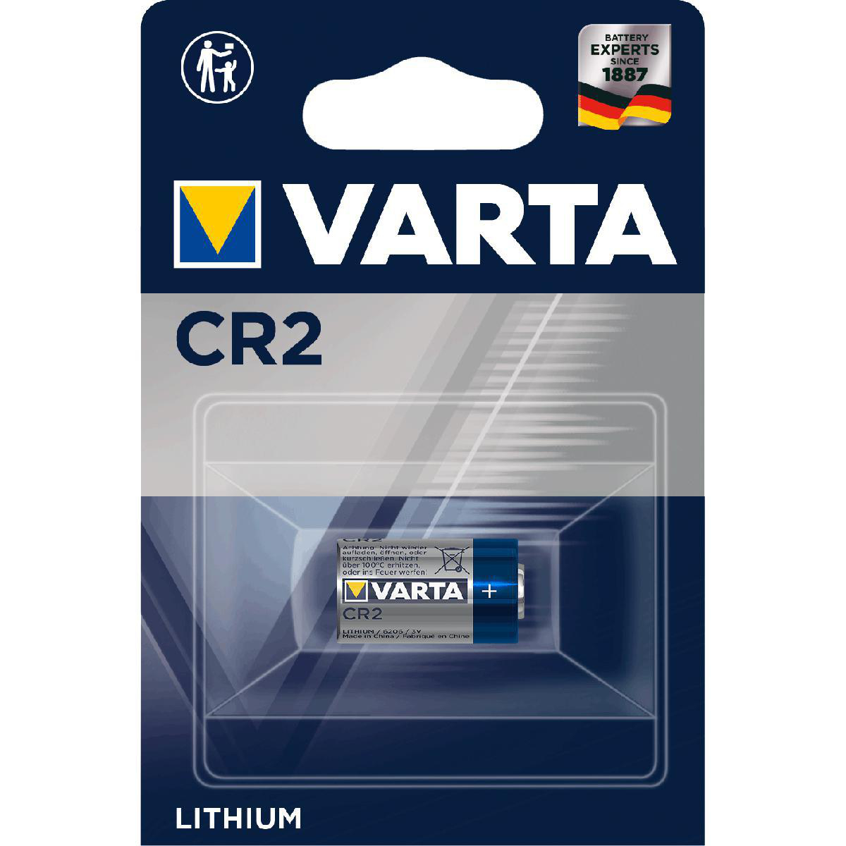 Varta Lithium CR 2 Blister - 1 Pack