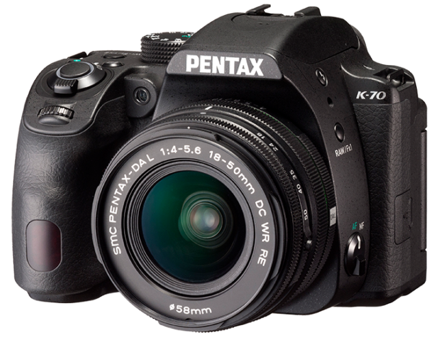 PENTAX K-70 Black + 18-50RE kit